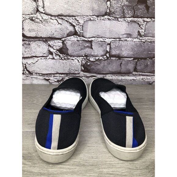 Rothy’s Black Knit Fabric The Original Slip On Sneaker Shoes Women 6M US/36.5EU - Picture 7 of 16